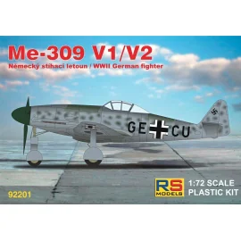Maqueta Messerschmitt Me-309V-309V 1 y Me-2