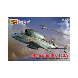 Maqueta MODELOS RS 92153 Henschel HS-132A 1/72