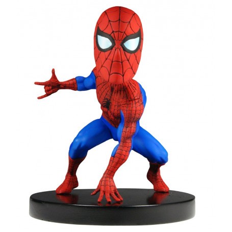 Figuras Pop Marvel Classic Cabezón Extreme Head Knocker Spider-Man 13 cm