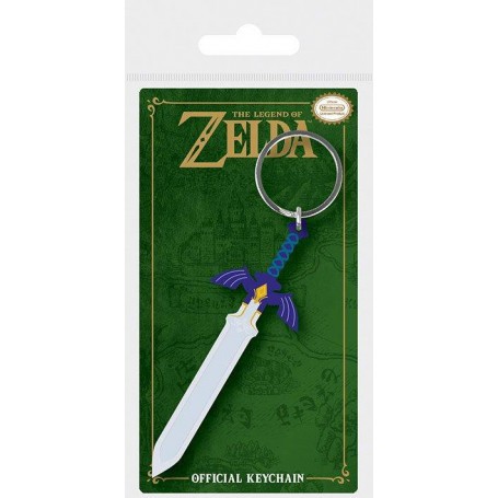  Legend of Zelda Llavero caucho Master Sword 6 cm