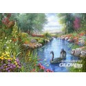 Cisnes Negros, Andres Orpinas, Puzzle 1500 T Cisnes Negros, Andres Orpinas, Puzzle 1500 T