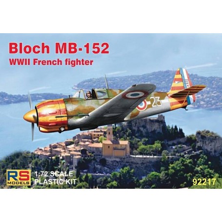 Maqueta Bloch MB.152 Calcomanías para aviones franceses