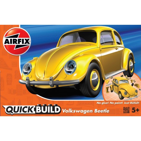 Maqueta VW Beetle QUICK BUILD (No glue or paint required)