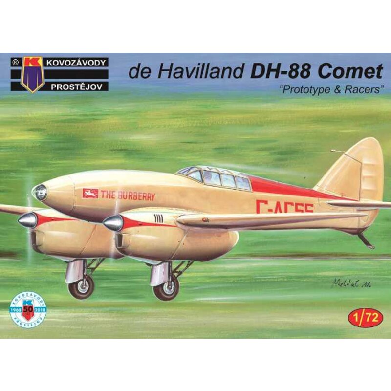 Maqueta de Havilland DH-88 Comet "Prototype & Racers"