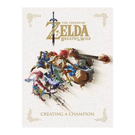  Legend of Zelda Breath of the Wild Artbook Creating A Champion *INGLÉS*