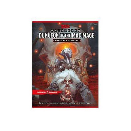 Dungeons & Dragons RPG Waterdeep: Dungeon of the Mad Mage - Maps & Miscellany Inglés