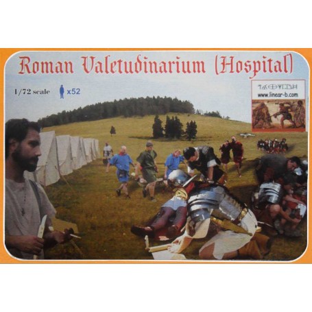 Roman Valetudinarium (Hospital) 52 figuras en 12 poses + accesorios