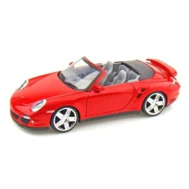 Miniatura PORSCHE 911 TURBO CABRIO ROJO