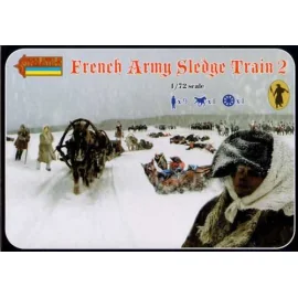 Figuras Francés Trineo Ejército Tren 2 (napoleónico)