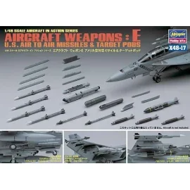 U.S. Aircraft Weapons E. Includes AIM-9X AIM-120C GBU-31(V)3 GBU-38 AN/AAQ-28 AN/AAQ-33 AN/ALQ-184 AN/ALQ-188LAU-115C/A