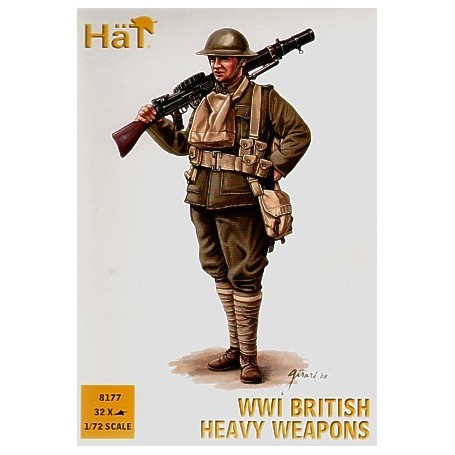 Figuras WWI British Heavy Weapons