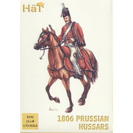 Figuras Napoleonic 1806 Prussian Hussars