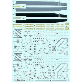 McDonnell Douglas F/A-18 Hornet Stencil Data. Data Walkways Formation Lights for two aircraft