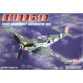 Messerschmitt Bf 109G-10 Easy Build with 1 piece wings and lower fuselage 1 piece fuselage. Other parts as normal. Optional open