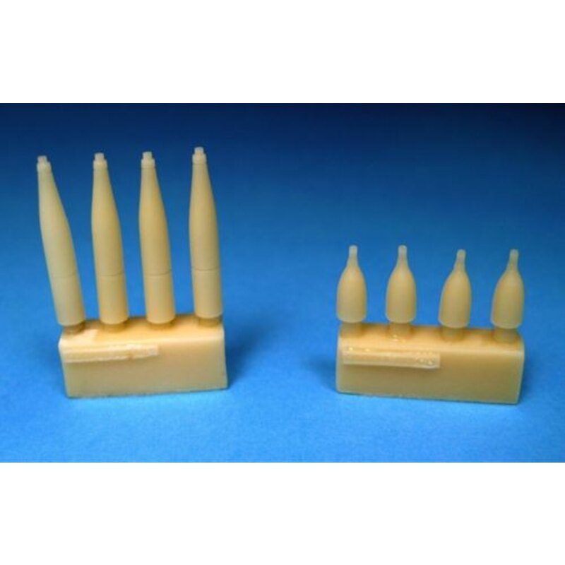 Fairey Firefly Mk.I cannon barrels (diseñado para ser ensamblado con maquetas de AZ Models and Grand Phoenix) This set consists 