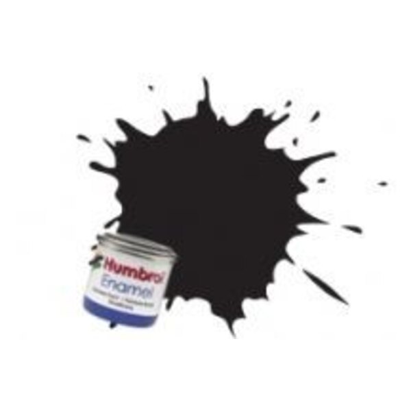 Negro brillante (Gloss Black - gloss) Humbrol HU021 Negro brillante (Gloss Black - gloss) Humbrol HU021
