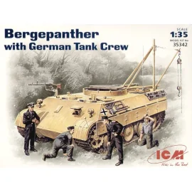 Maqueta militar BergePanther with Tank Crew