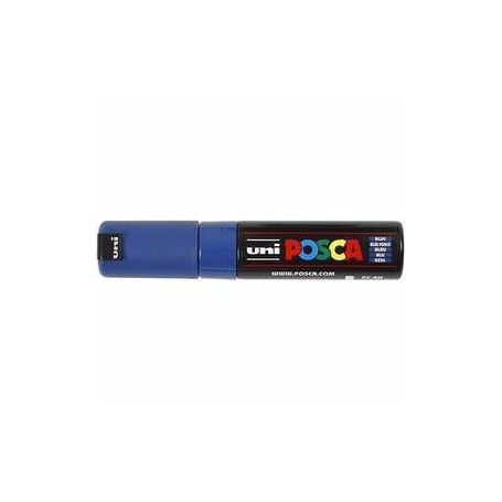  Rotulador Uni Posca, trazo ancho: 8 mm,  PC-8K , azul, Grueso, 1ud