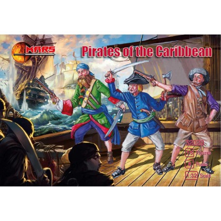 Figuras Piratas del Caribe