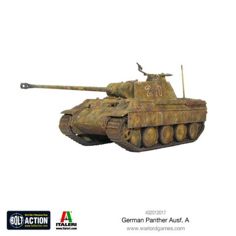 Juegos de figuras : extensiones y cajas de figuras Panther Ausf A