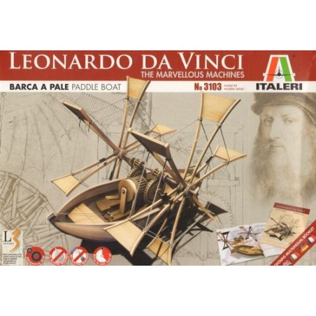  Leonardo Da Vinci Paddle Boat The Marvellous Machines