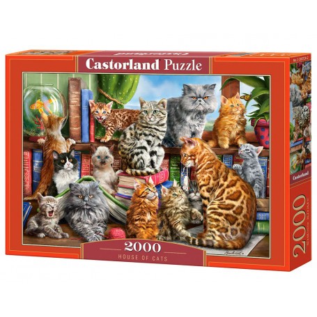  House of Cats, Puzzle 2000 Teile