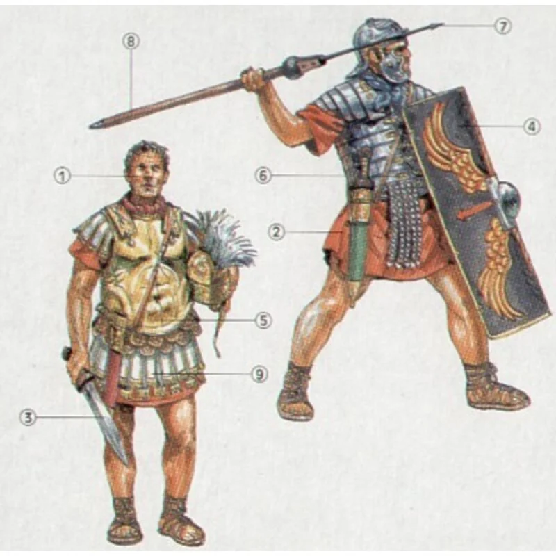 Infantería romana de Julio César