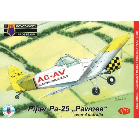Maqueta Piper PA-25 'Pawnee sobre Australia'