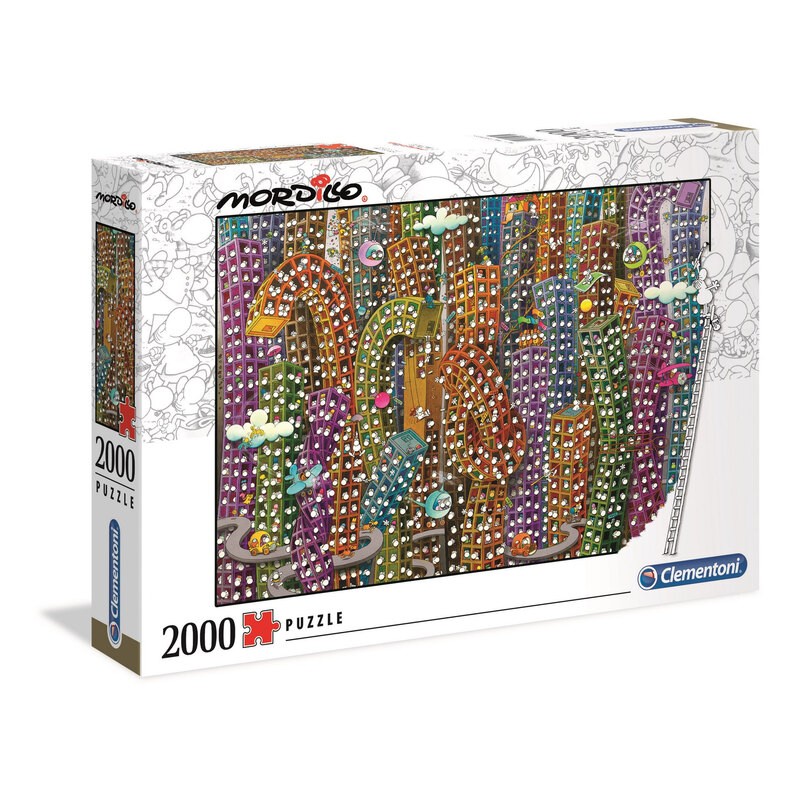  Puzzle Mordillo Panorama 2000 piezas - La jungla