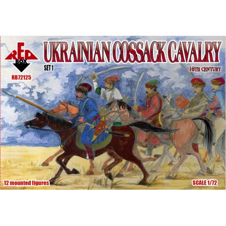Figuras Caballería cosaca ucraniana 16c set 1