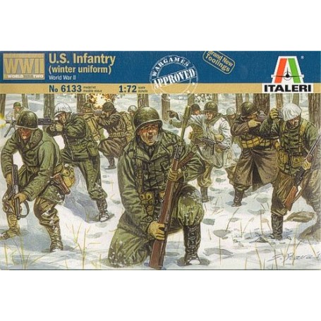 Figuras WWII US Infantry (Winter Uniform)