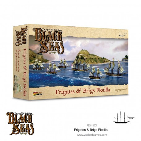 Juegos de figuras : extensiones y cajas de figuras Flotilla de fragatas y bergantines (1770-1830)