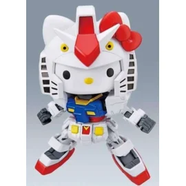 Gunpla Gundam y Hello Kitty: RX-78-2 Gundam SD Ex-Standard Model Kit