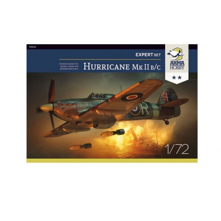 Maqueta Conjunto experto Hurricane Mk II b / c