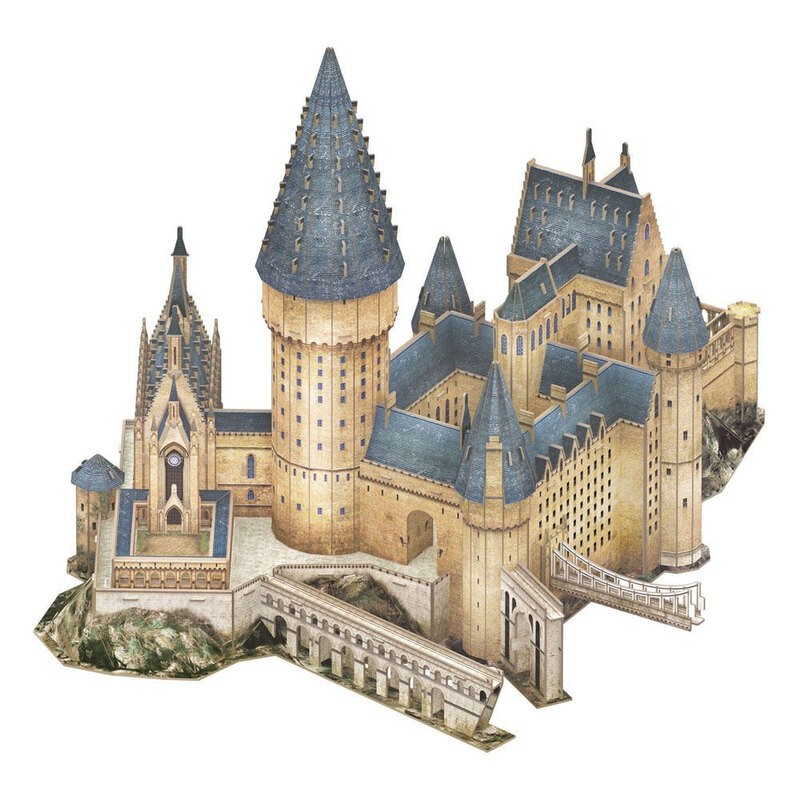 Puzzle Puzzle 3D de Harry Potter Gran Salón (187 piezas)