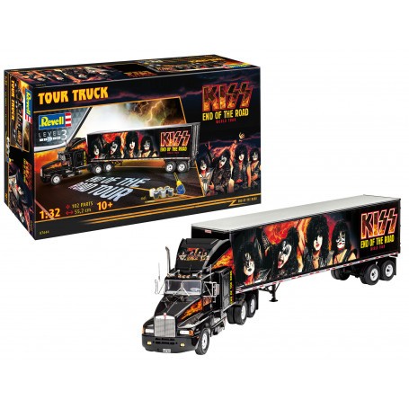 Maqueta Caja de regalo "KISS" Tour Truck