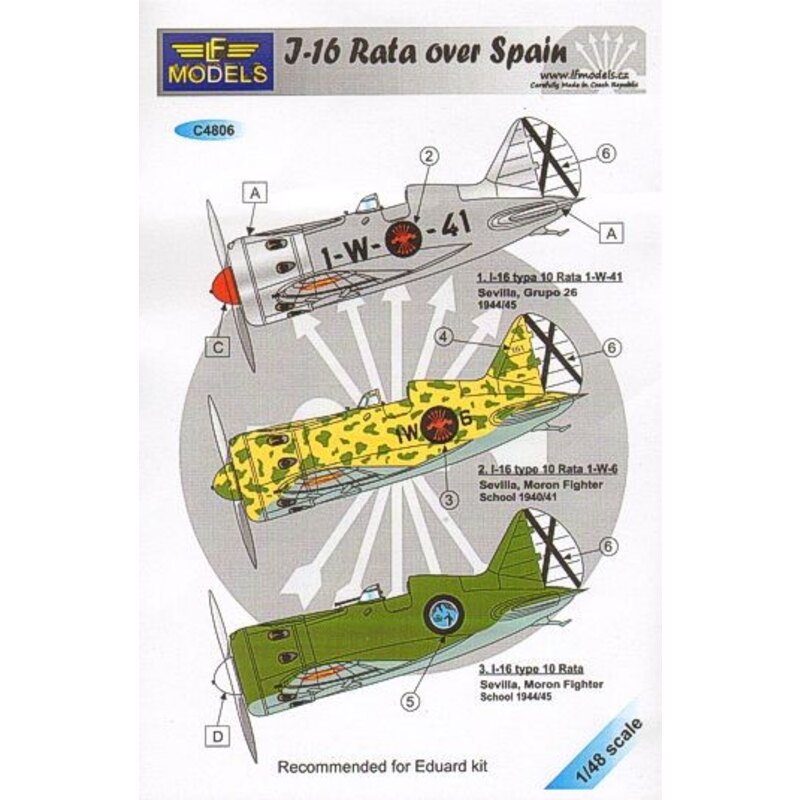 Polikarpov I-16 Rata over Spain Polikarpov I-16 Rata over Spain