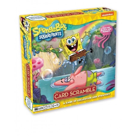 Juegos de mesa y accesorios SpongeBob Card Scramble board game * ANGLAIS *