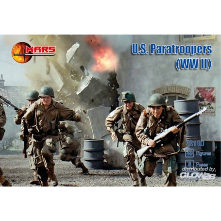 Figuras WWII U.S. Paratroopers