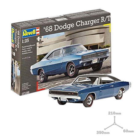 Maqueta 1968 Dodge Charger ( 2 en 1)