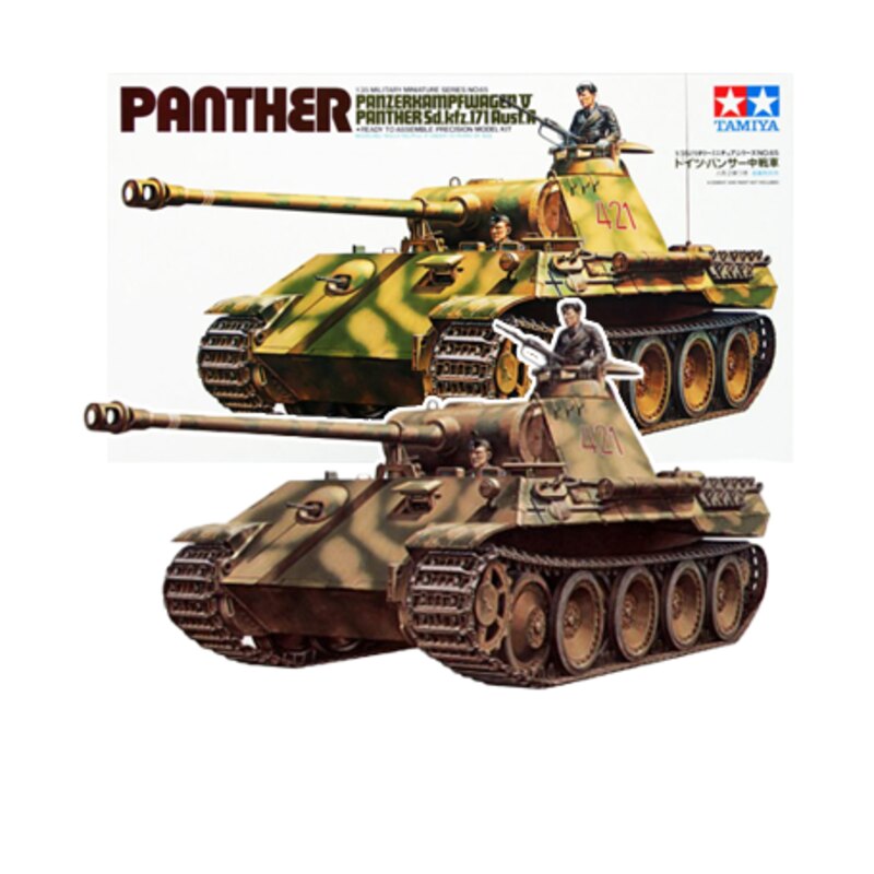 Maqueta militar German Panther Tank