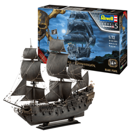 Maqueta Black Pearl Pirate Ship Un kit de construcción modelo de la legendaria perla negra de la nave comandada por el capitán J