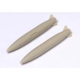 Saab J-35 Draken fuel tanks x 2 (Saab J-35E often used 4 tanks) (diseñado para ser ensamblado con maquetas de Hasegawa)