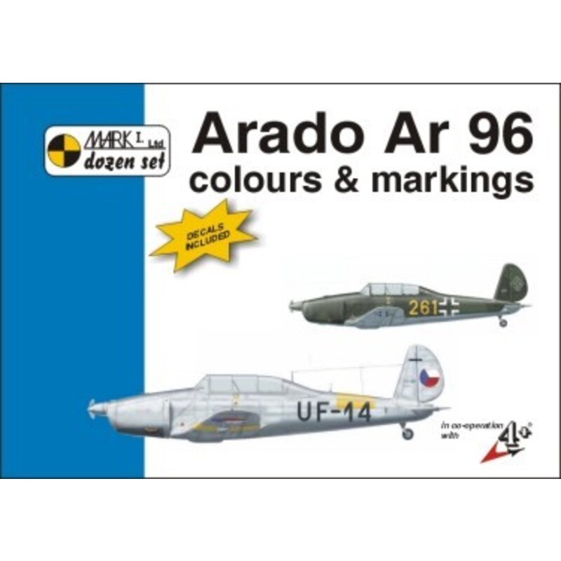Arado Ar 96 Colour And Markings AND Decals (diseñado para ser ensamblado con maquetas de Special Hobby)