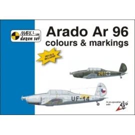 Arado Ar 96 Colour And Markings AND Decals (diseñado para ser ensamblado con maquetas de Special Hobby)