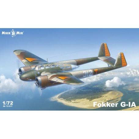 Maqueta Fokker G-1A