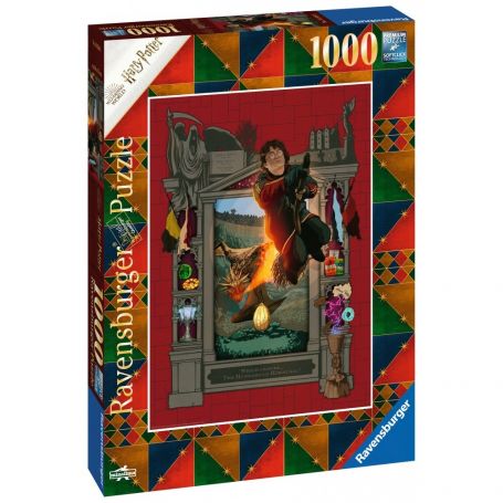  Puzzle 1000 p - Harry Potter y el cáliz de fuego (Colección MinaLima de Harry Potter)