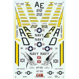 Grumman F-14A/B 162923 AD/101 VF-101 Grim Reapters 159449 AE/212 Ghostriders VF-142 USS America