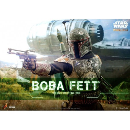  Star Wars The Mandalorian figura de acción 1/6 Boba Fett 30 cm