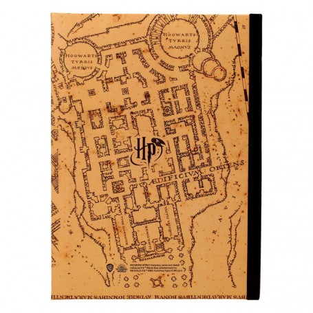  Harry Potter Cuaderno Luminoso Mapa del Merodeador